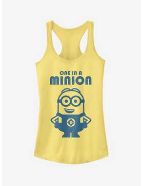One in Minion Smile Girls Tank, , hi-res