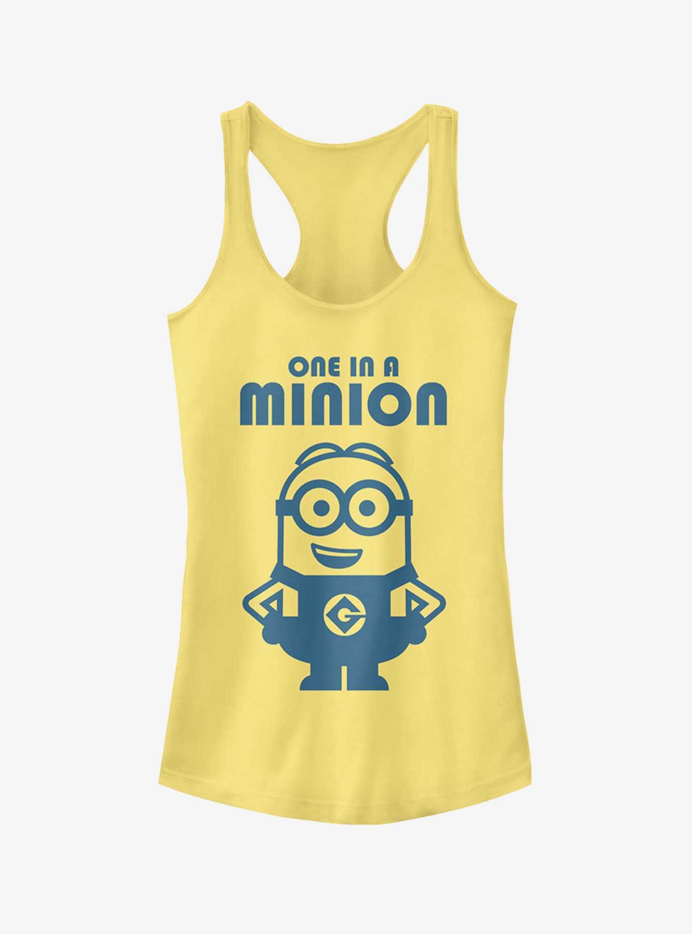 One in Minion Smile Girls Tank, , hi-res