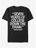 Bluto 7 Years Quote T-Shirt, BLACK, hi-res