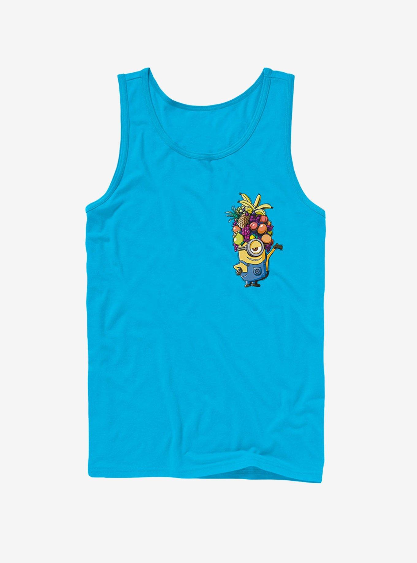 Minion Fruit Hat Tank, TURQ, hi-res