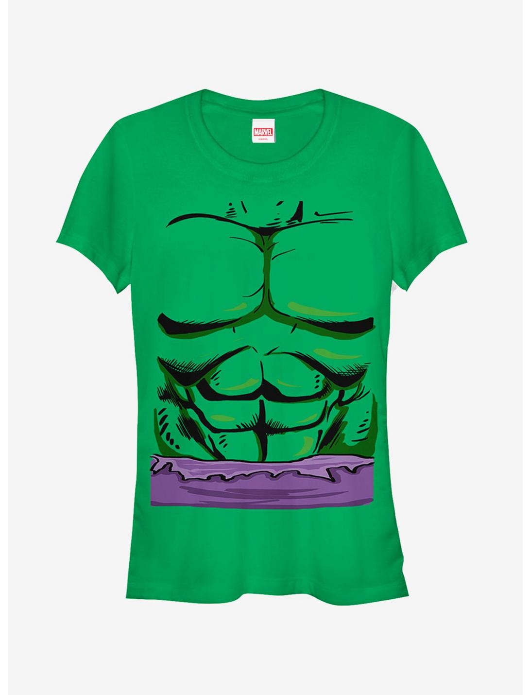 Marvel Halloween Hulk Classic Costume Girls T-Shirt, KELLY, hi-res