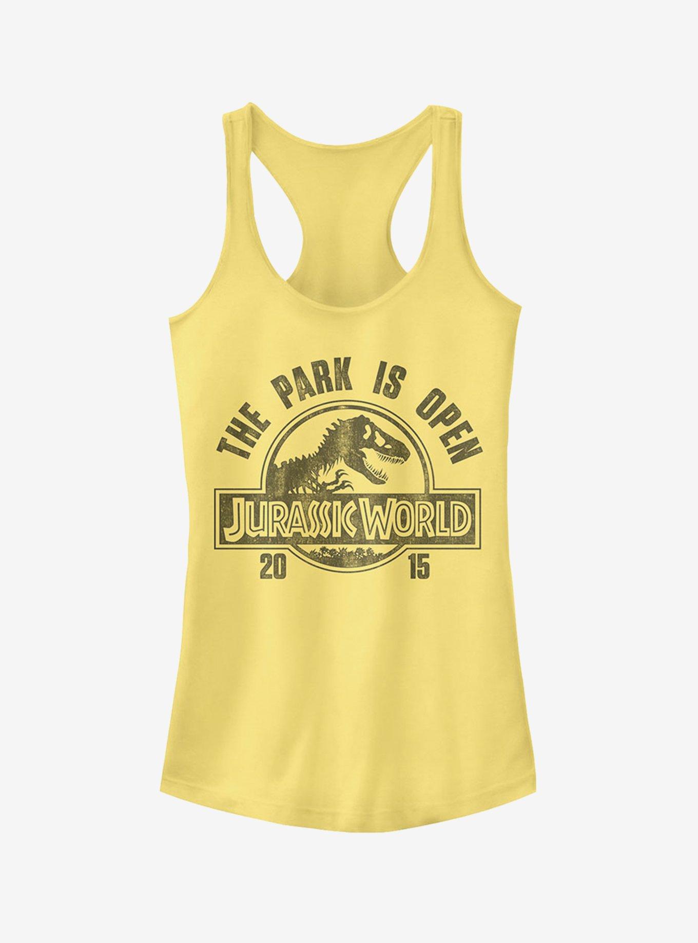 Park Open Logo Girls Tank, BANANA, hi-res