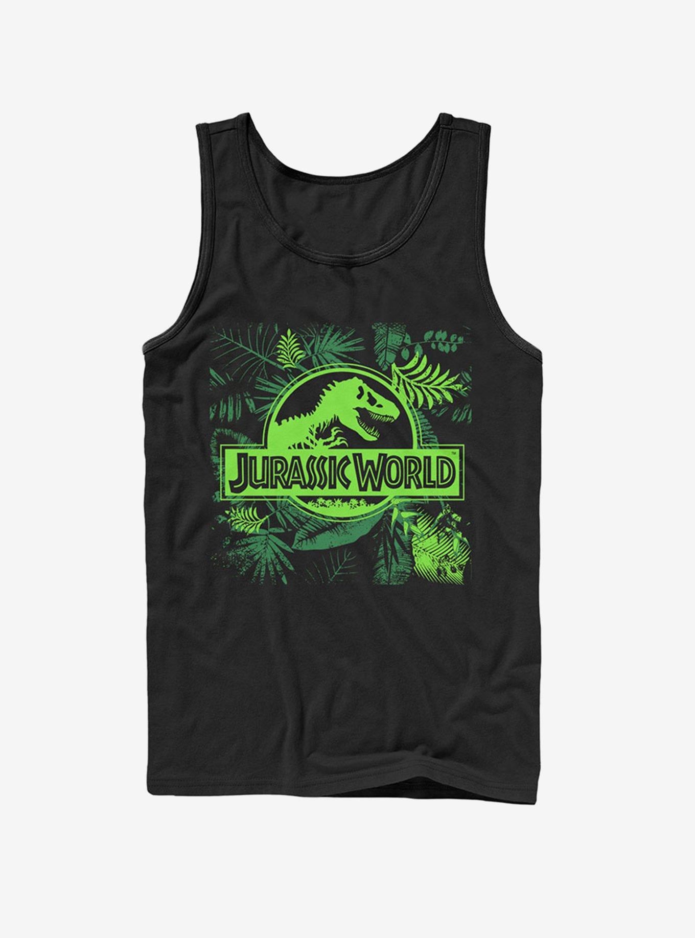 Fern Leaf Logo Tank, ATH HTR, hi-res