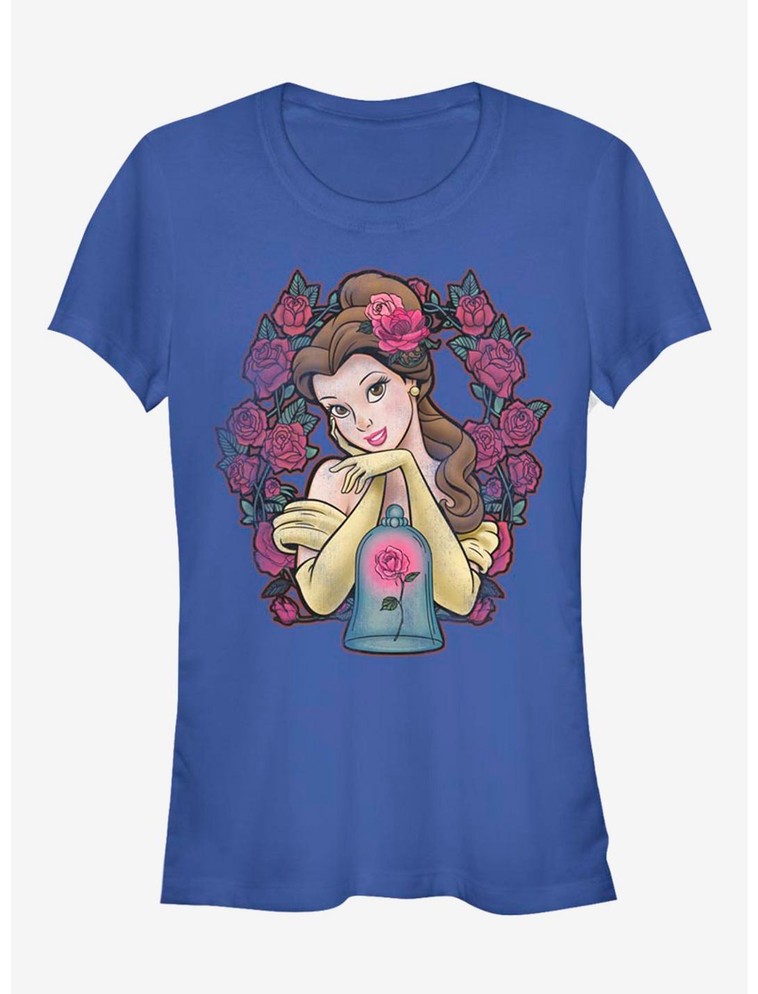 Disney Belle Rose Frame Girls T-Shirt, , hi-res