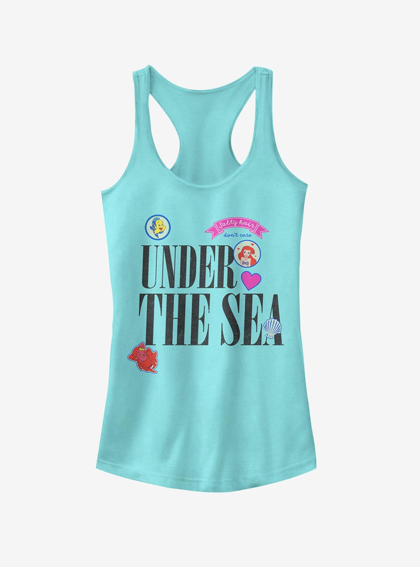 Disney Ariel Stickers Girls Tank, CANCUN, hi-res