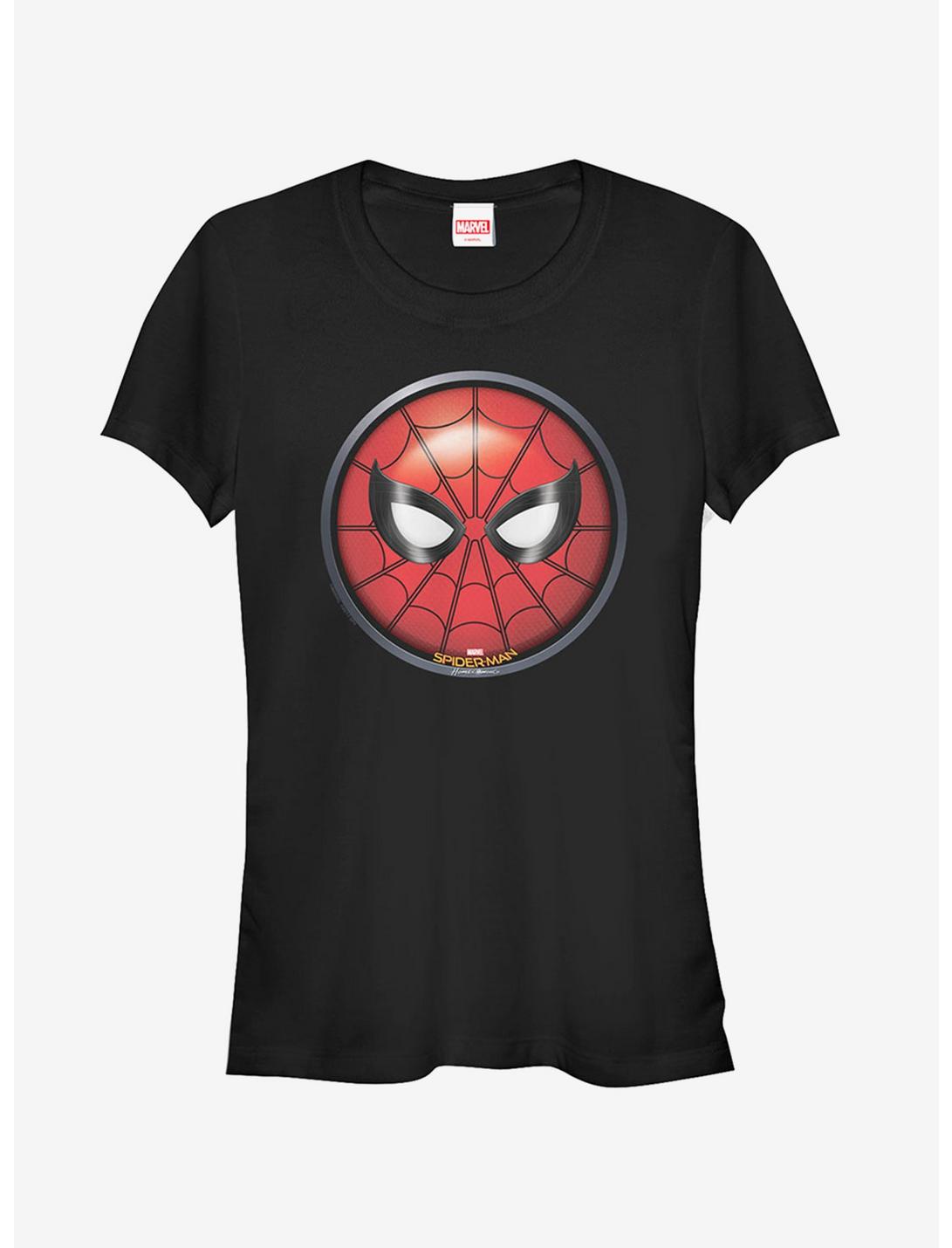 Marvel Spider-Man Homecoming Circle Logo Girls T-Shirt, BLACK, hi-res