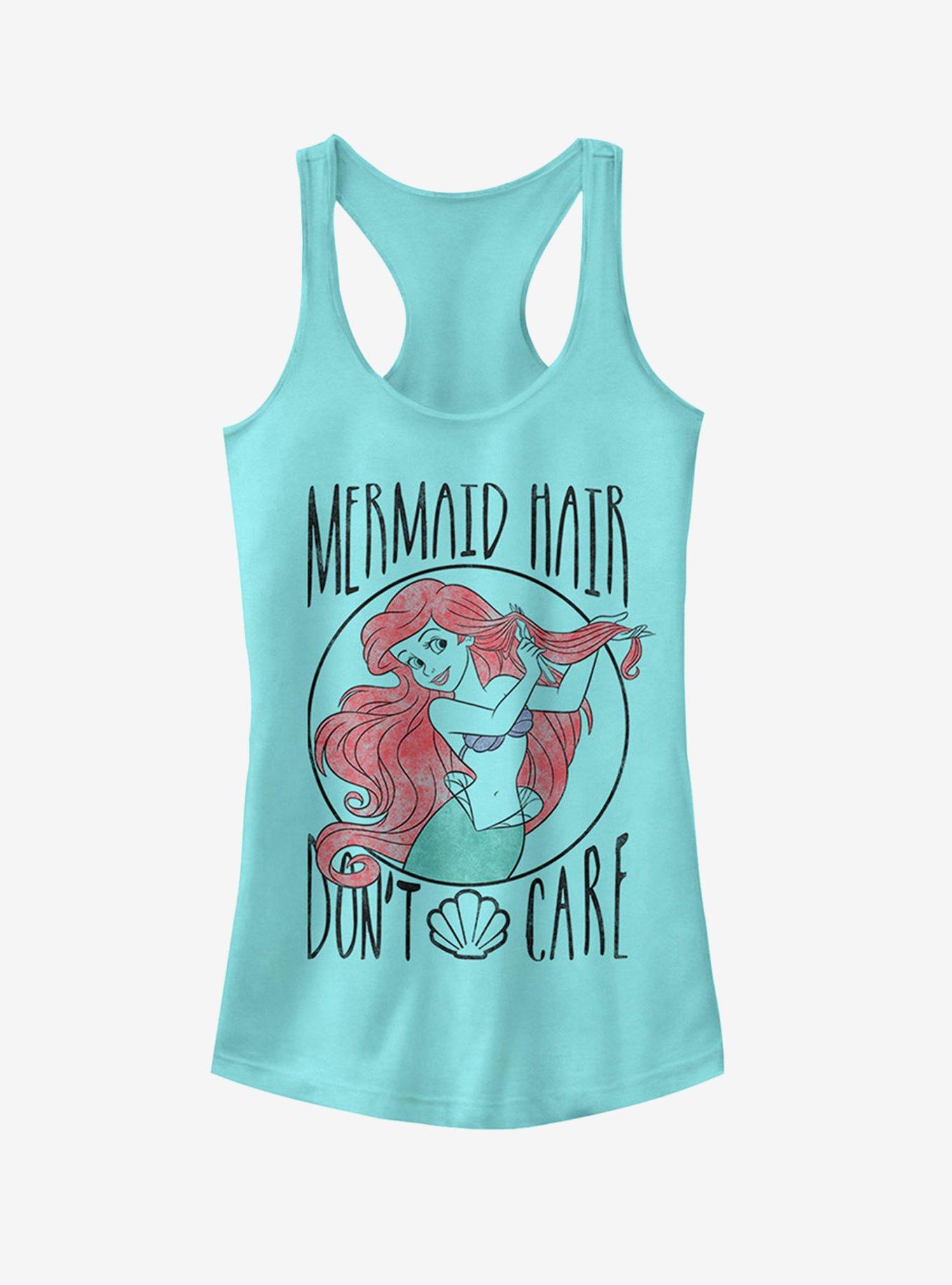 Disney Ariel Hair Don't Care Girls Tank, CANCUN, hi-res