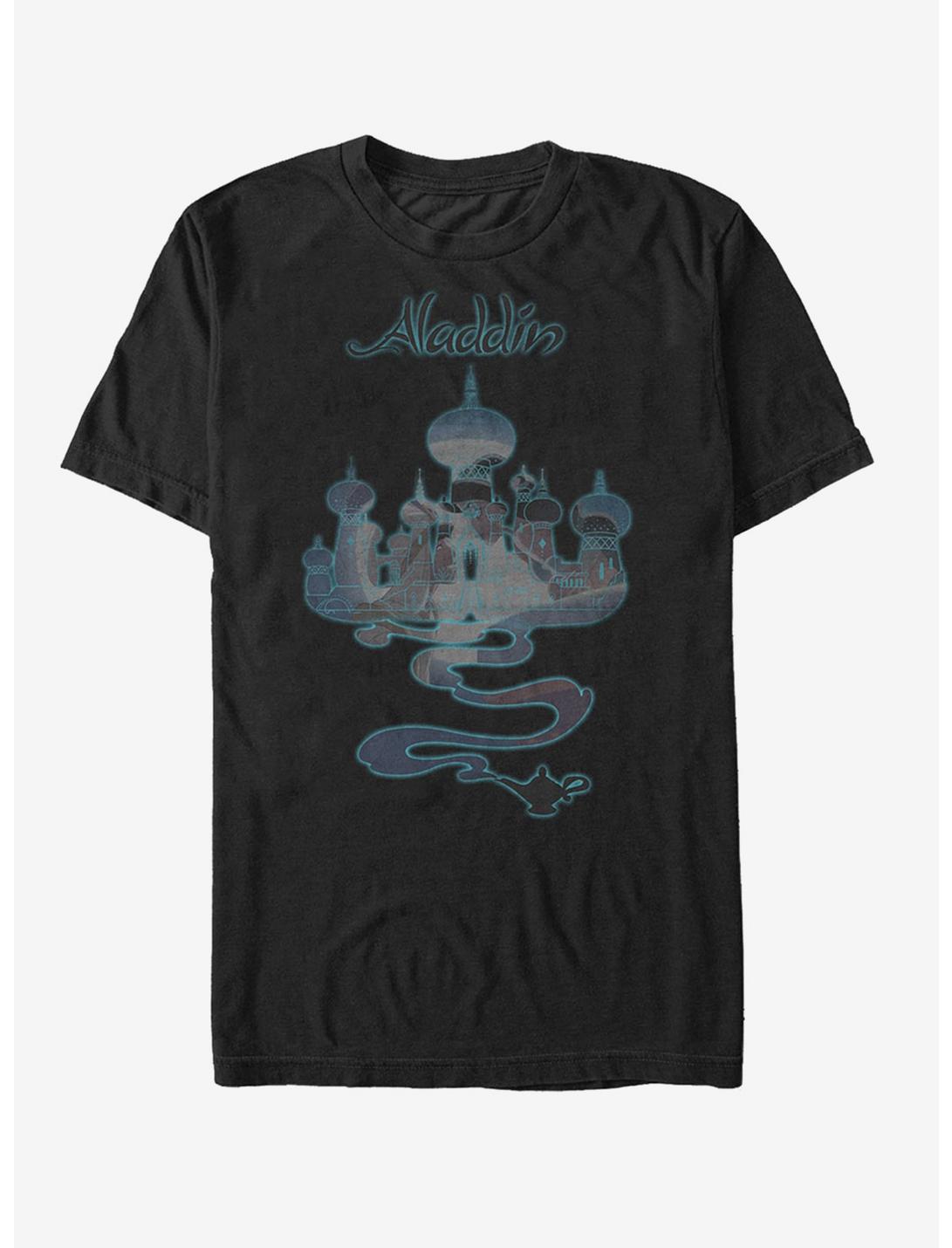 Disney Aladdin Agrabah Smoke T-Shirt, BLACK, hi-res