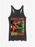 Raptor '93 Isla Nublar Tour Girls Tank, BLK HTR, hi-res