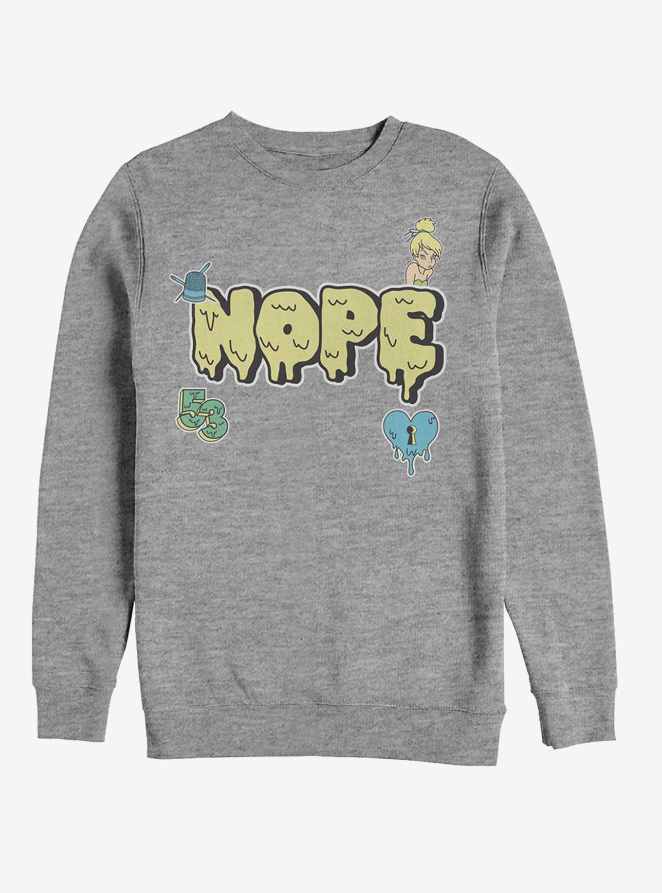 Disney Tinker Bell Nope Melt Sweatshirt, , hi-res