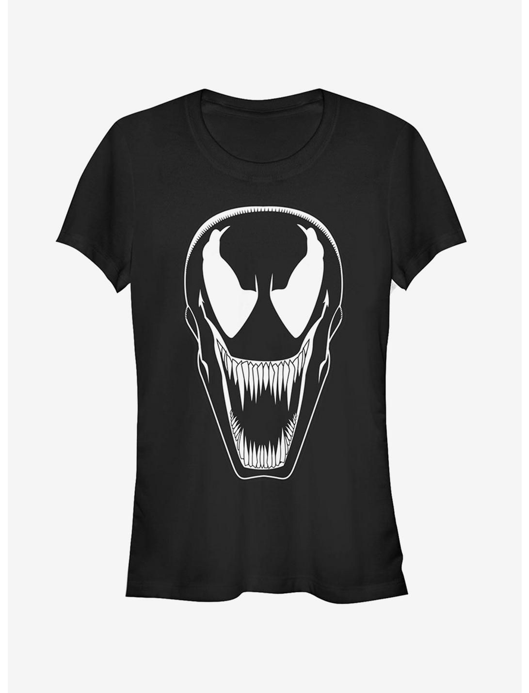 Marvel Venom Modern Face Girls T-Shirt, BLACK, hi-res