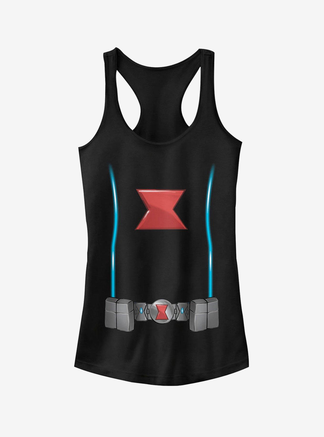 Marvel Black Widow Costume Girls Tank, BLACK, hi-res