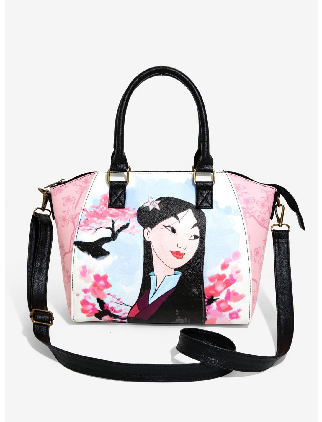 Loungefly Disney Mulan Watercolor Satchel Bag, , hi-res