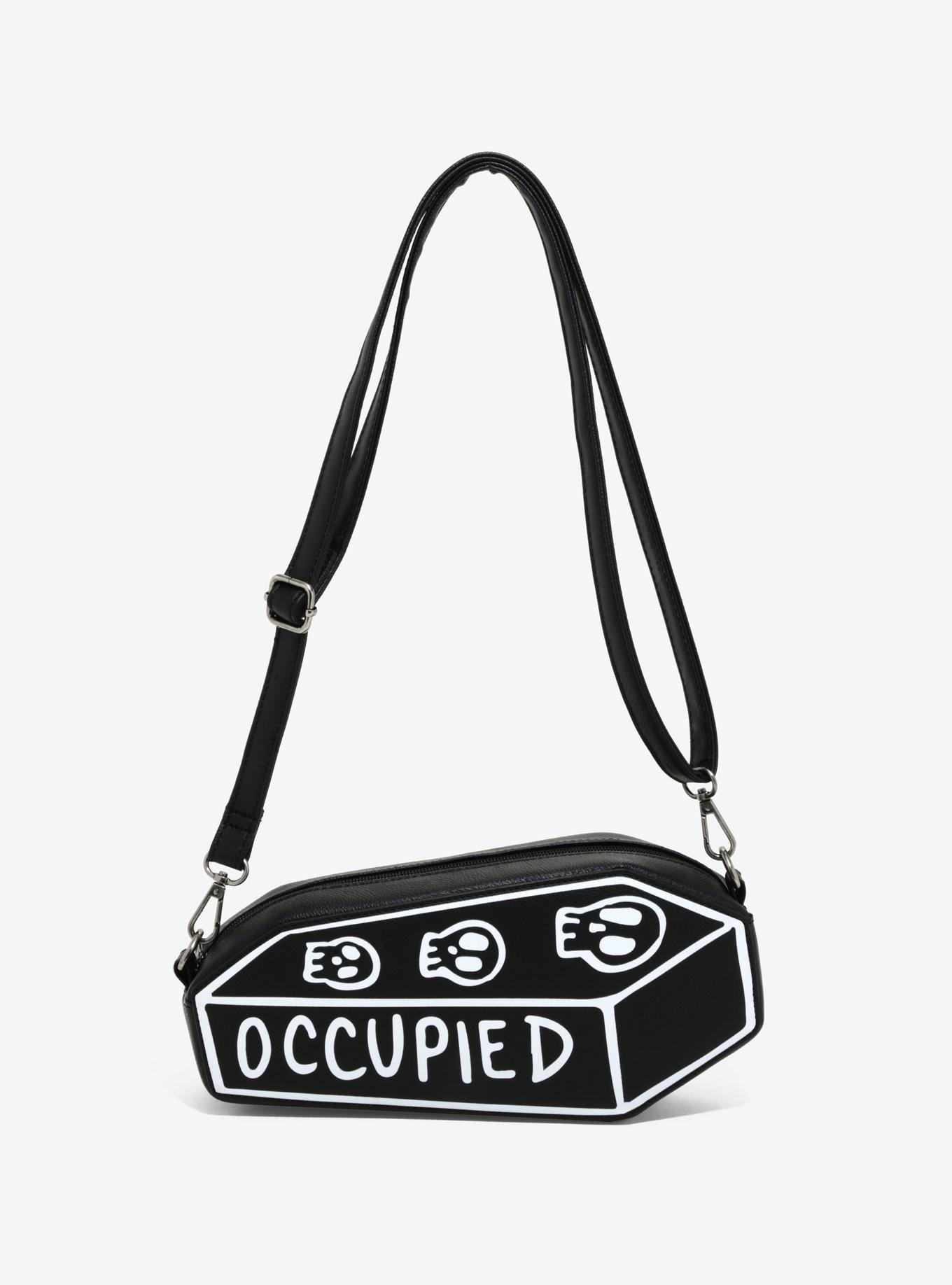 Loungefly Occupied Coffin Crossbody Bag, , hi-res