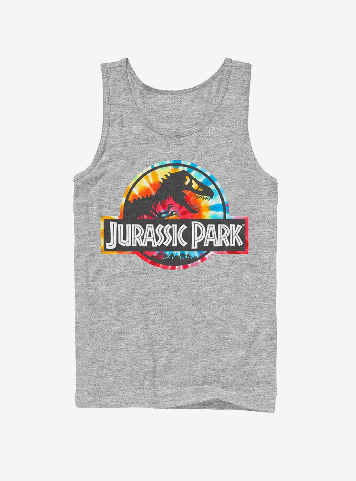 Groovy Tie-Dye Logo Tank, ATH HTR, hi-res