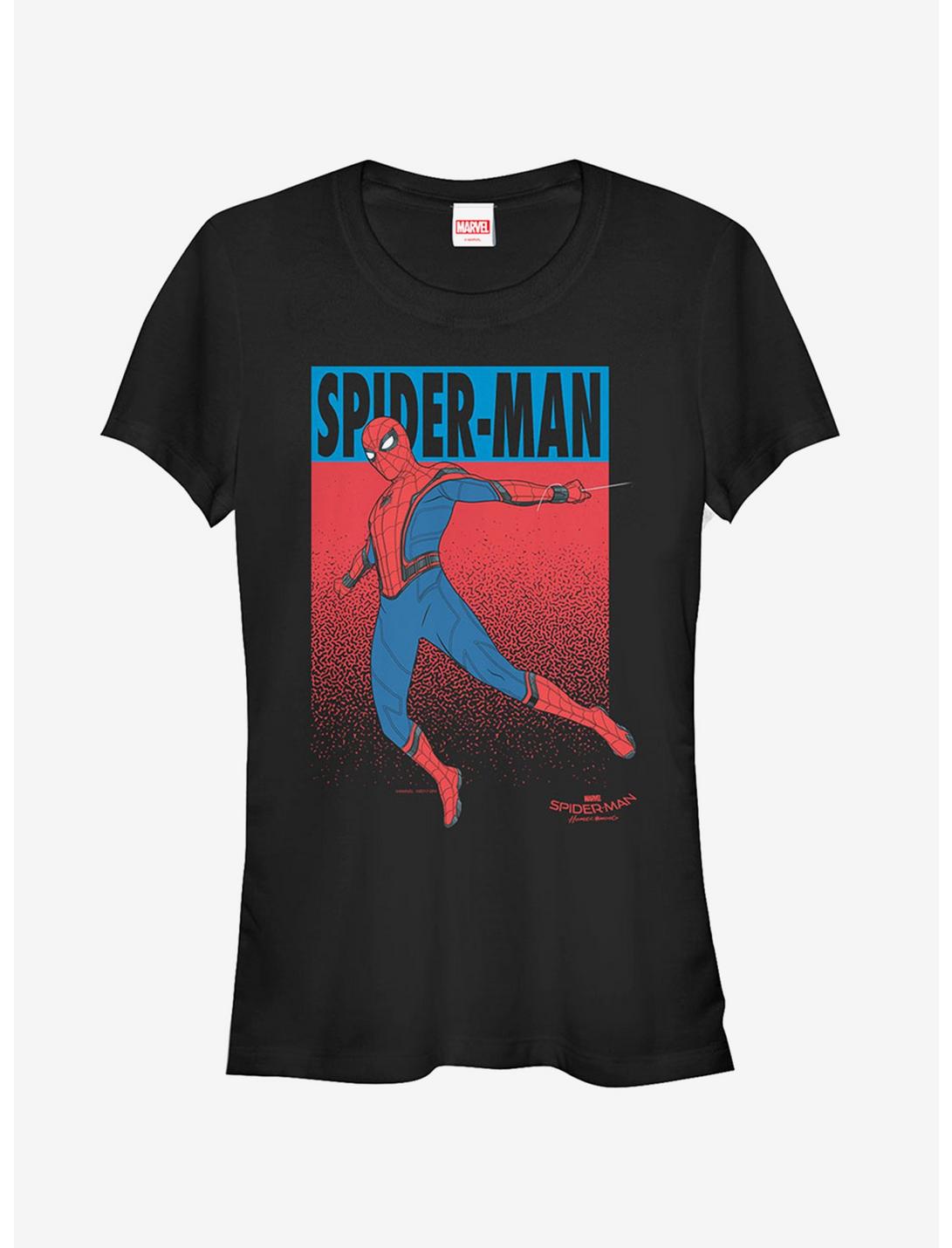 Marvel Spider-Man Homecoming Dot Girls T-Shirt, BLACK, hi-res