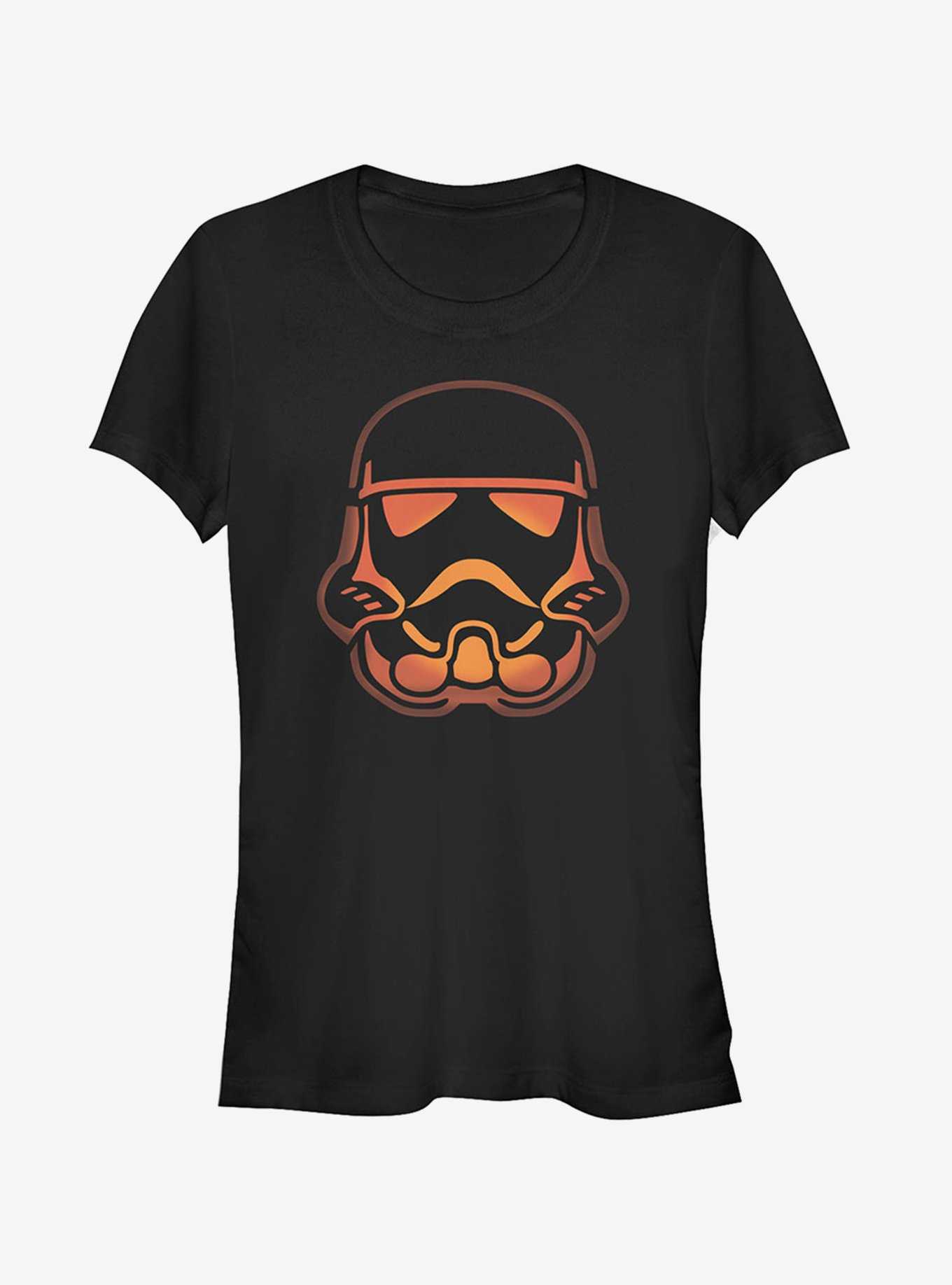 Star Wars Halloween Stormtrooper Pumpkin Girls T-Shirt, , hi-res