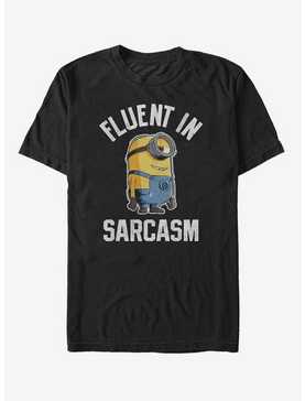 Minion Fluent in Sarcasm T-Shirt, , hi-res