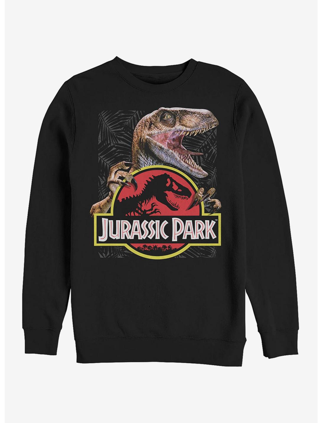 Velociraptor Hooked On Logo Sweatshirt, BLACK, hi-res
