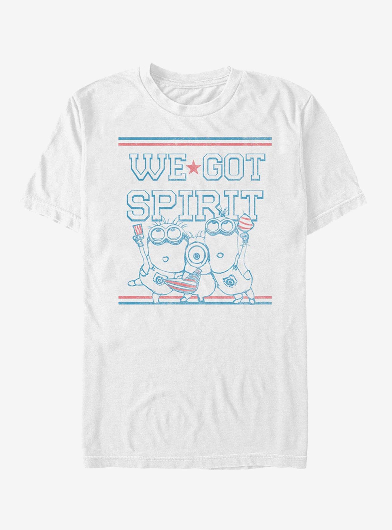 Minion Got Spirit T-Shirt, WHITE, hi-res