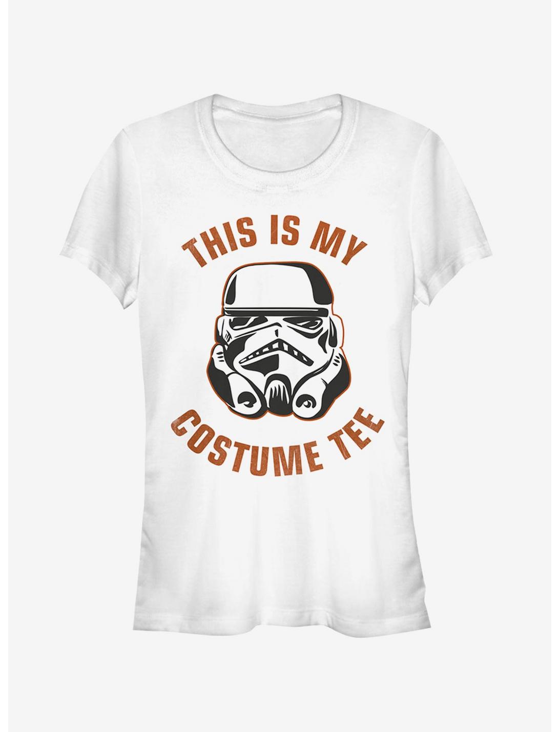 Halloween This is My Stormtrooper Costume Girls T-Shirt, WHITE, hi-res