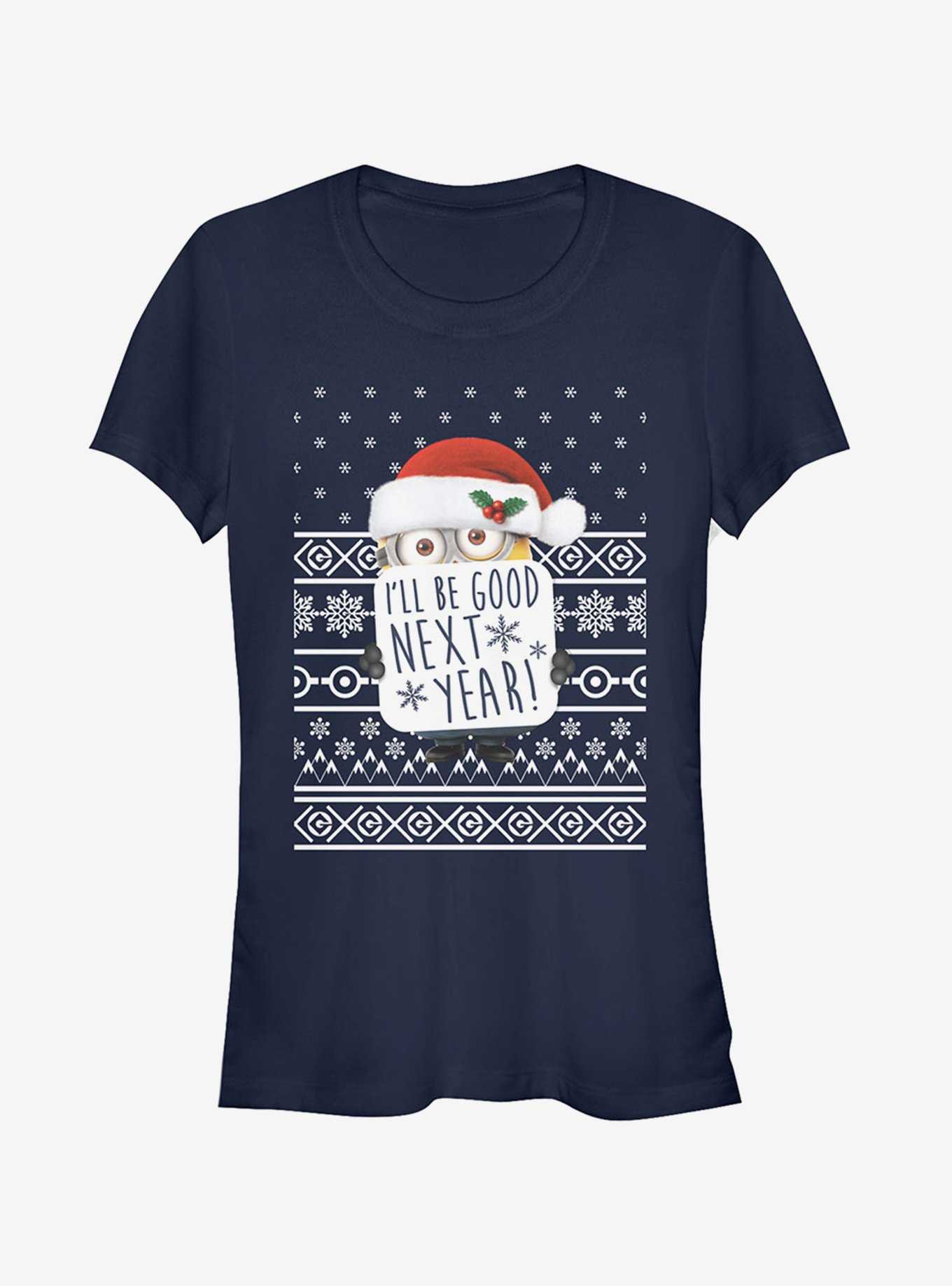 Christmas Good Minion Girls T-Shirt, , hi-res