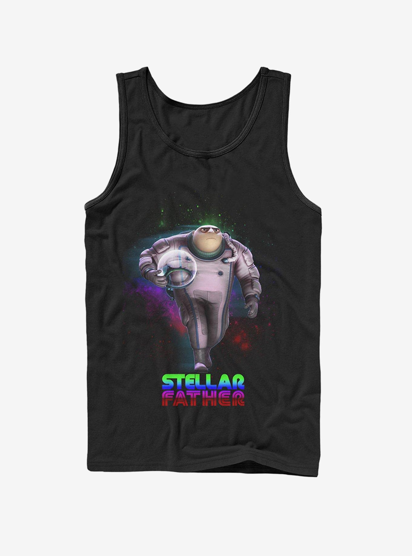 Gru Stellar Father Tank, BLACK, hi-res