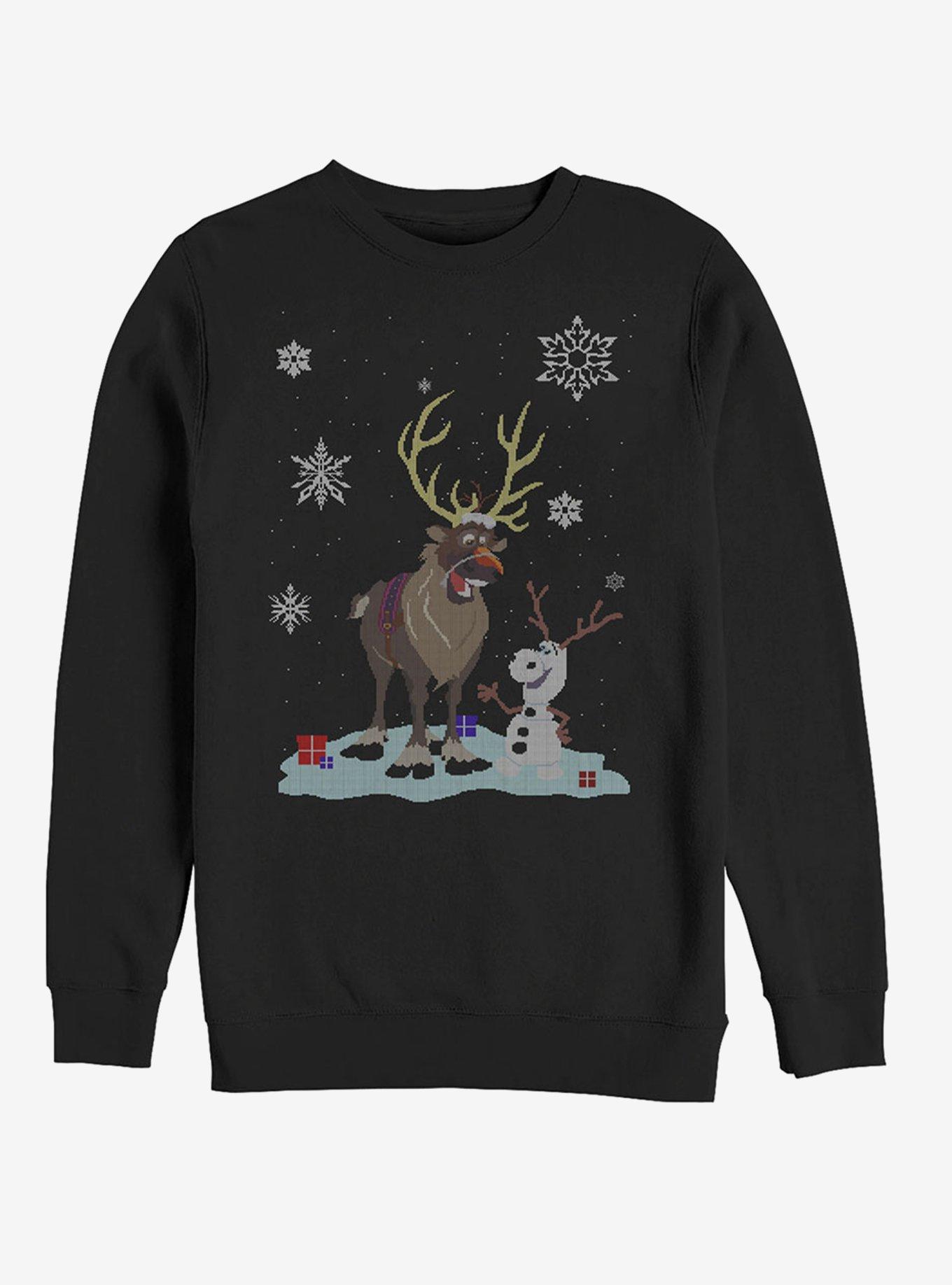 Disney Christmas Sweater Friends Sweatshirt, BLACK, hi-res