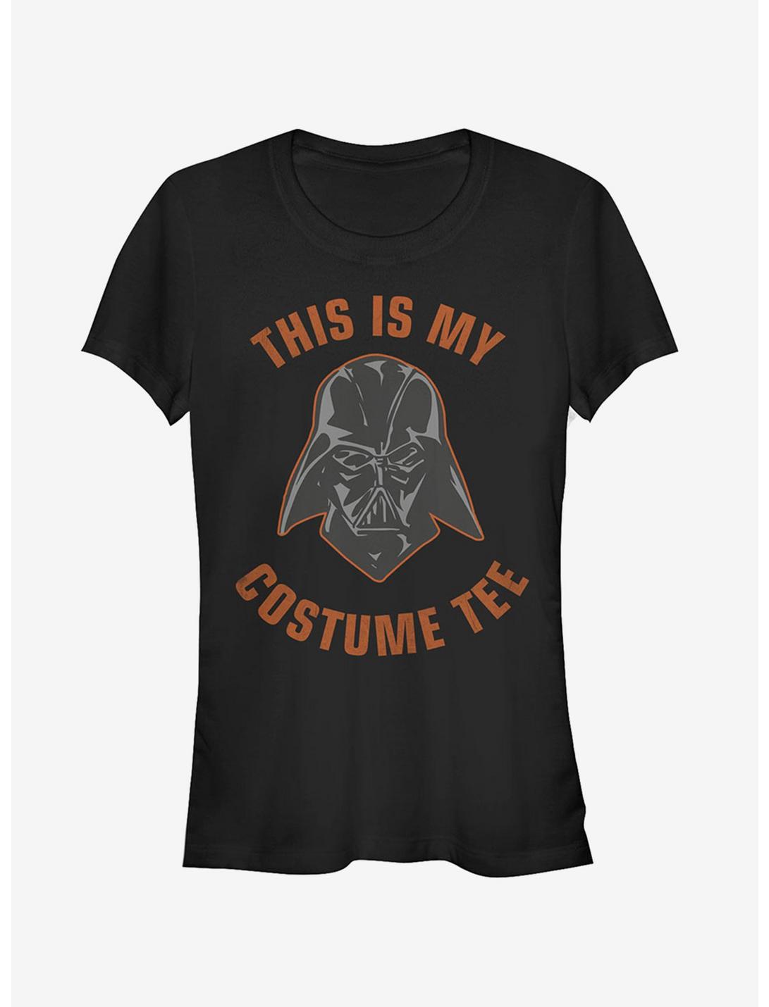 Halloween This is My Darth Vader Costume Girls T-Shirt, BLACK, hi-res