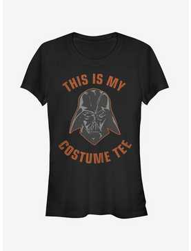 Halloween This is My Darth Vader Costume Girls T-Shirt, , hi-res