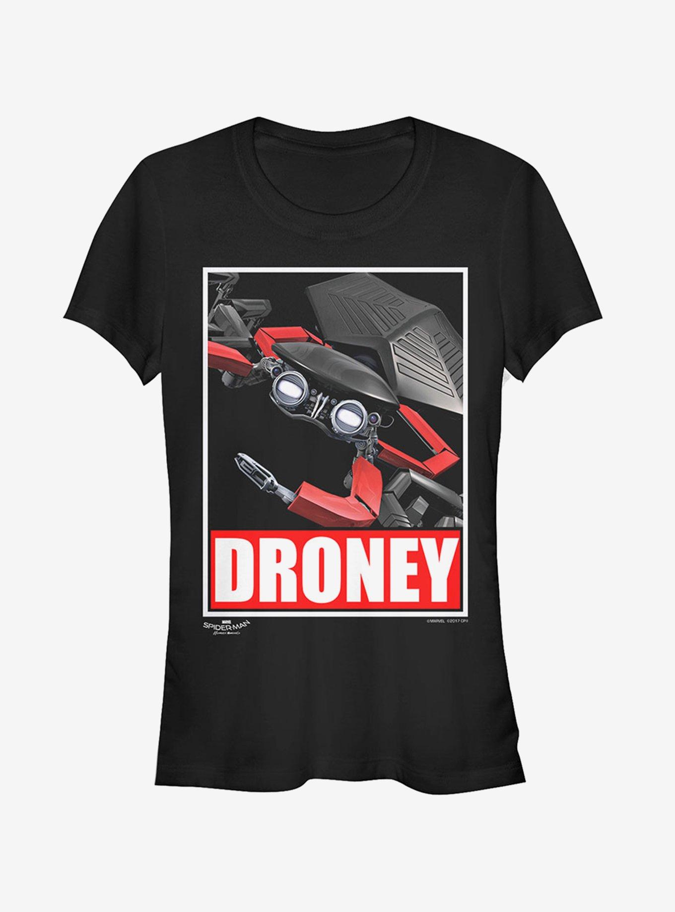 Marvel Spider-Man Homecoming Droney Poster Girls T-Shirt, , hi-res