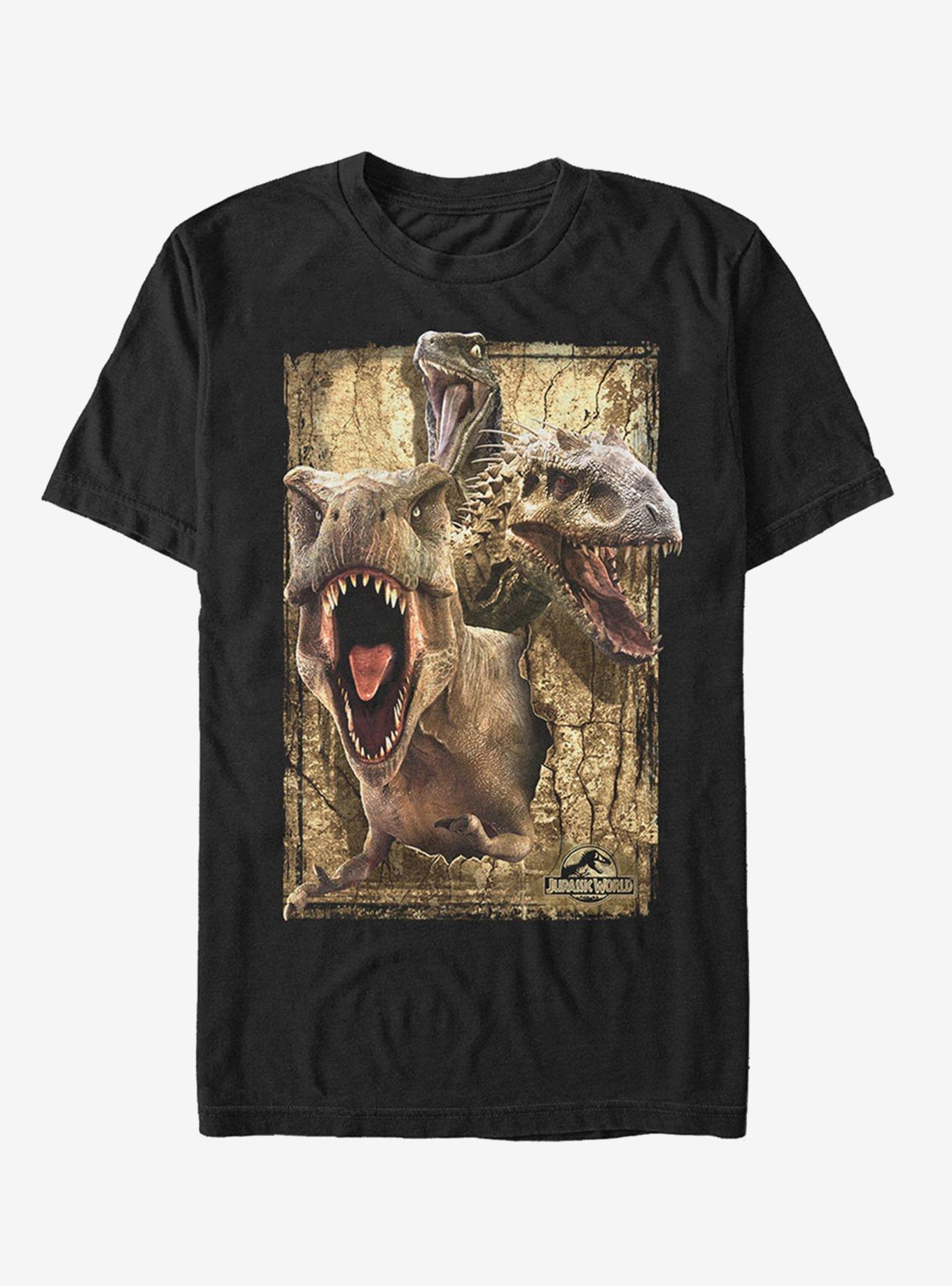 Dinosaur Collage T-Shirt, , hi-res