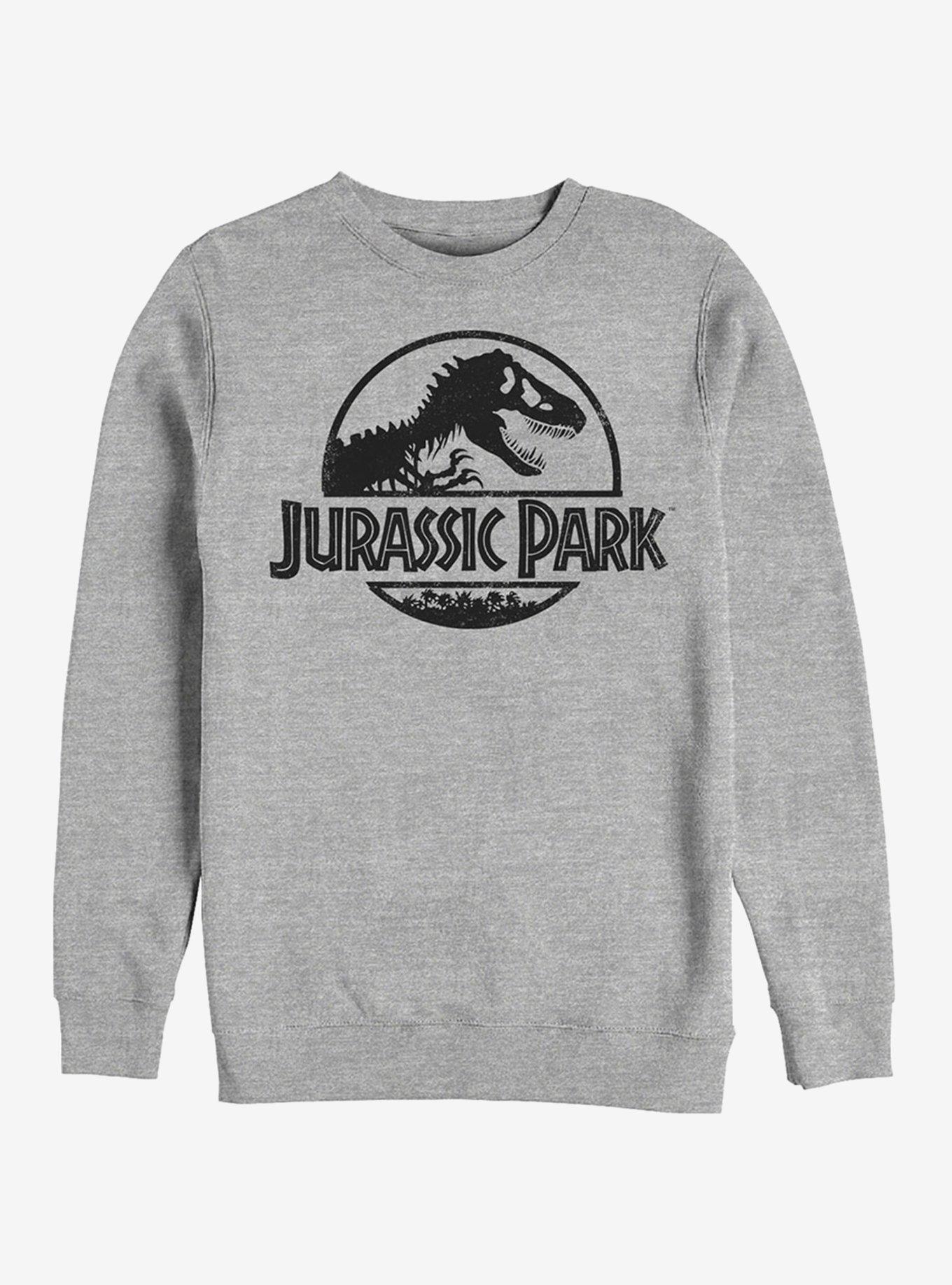 Classic Black Logo Sweatshirt, ATH HTR, hi-res