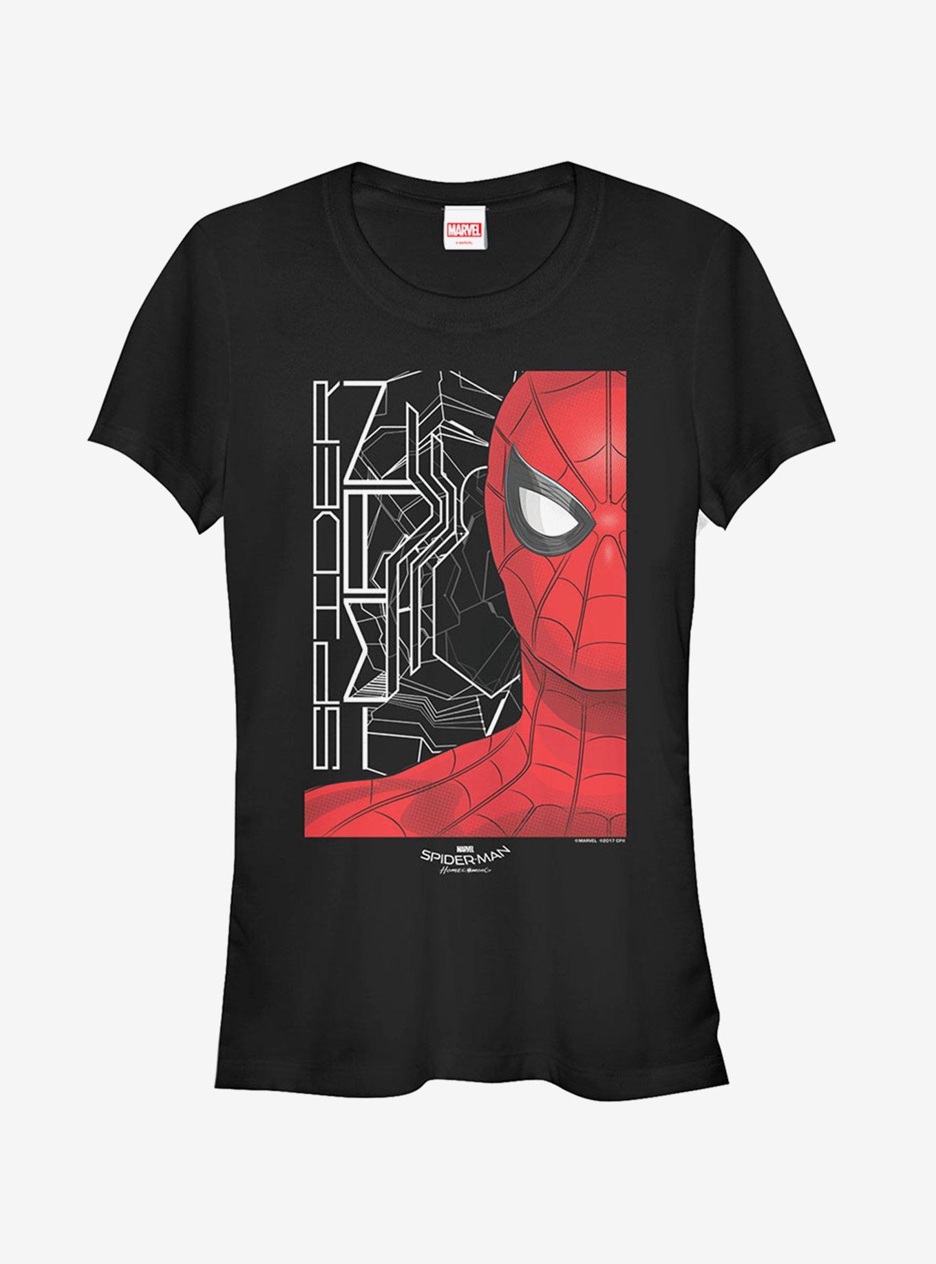 Marvel Spider-Man Homecoming Face Girls T-Shirt, , hi-res