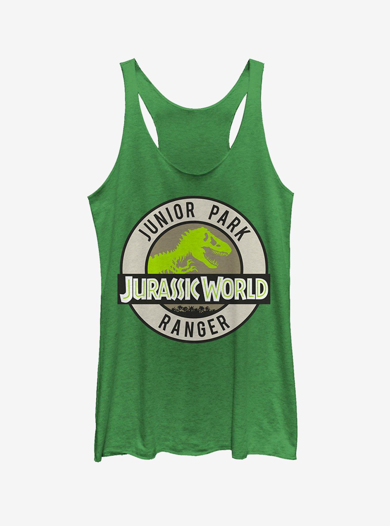 Jurassic World Fallen Kingdom Junior Park Ranger Girls Tank, ENVY, hi-res