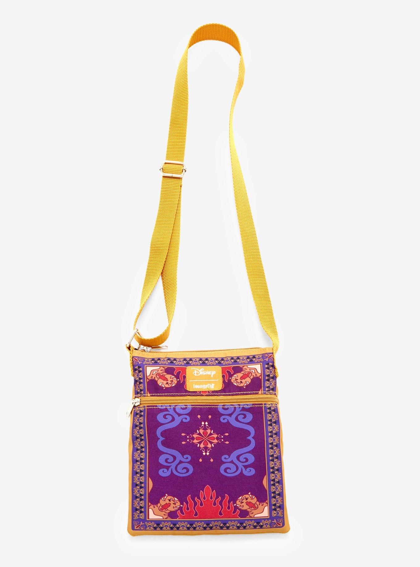 Loungefly Disney Aladdin group 2024 portrait crossbody bag