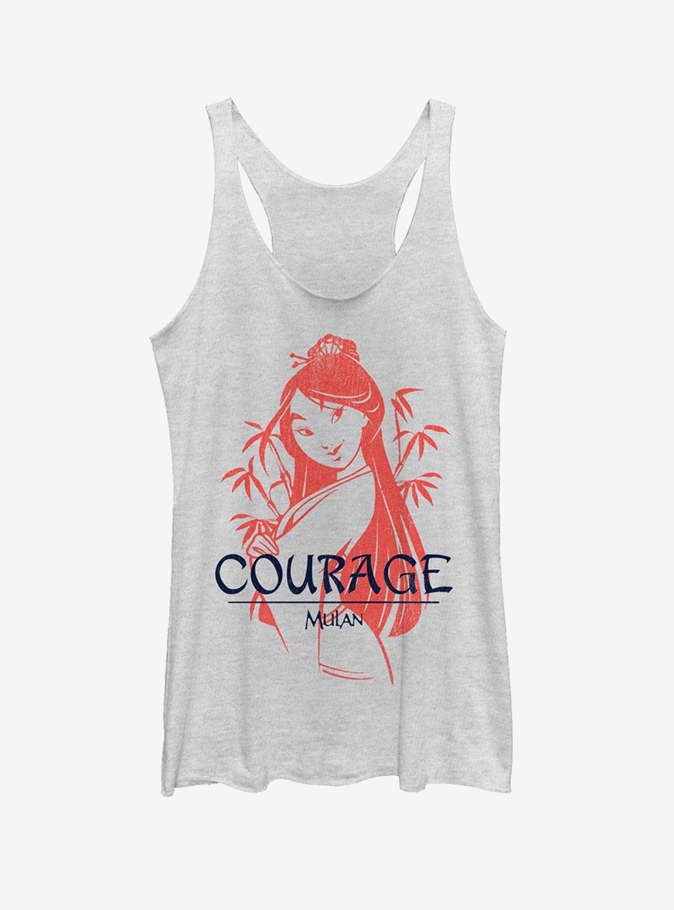 Disney Courage Girls Tank, WHITE HTR, hi-res