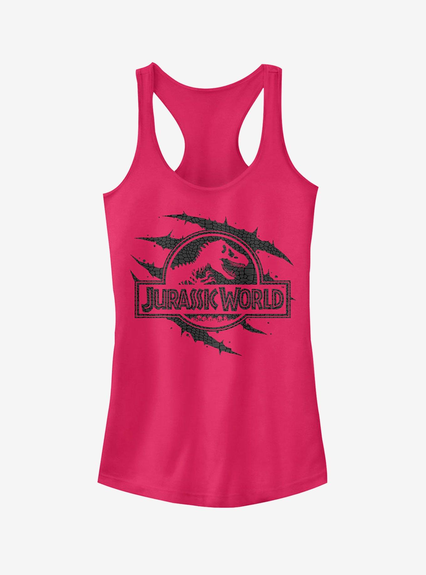 Jurassic World Fallen Kingdom Logo Scales Slash Girls Tank, , hi-res