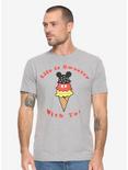 Disney Mickey Mouse Life Is Sweet T-Shirt, GREY, hi-res