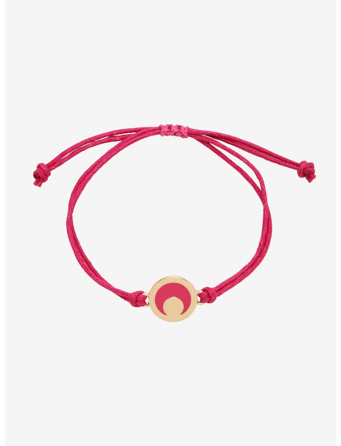 Sailor Moon Sailor Symbol Cord Bracelet, , hi-res