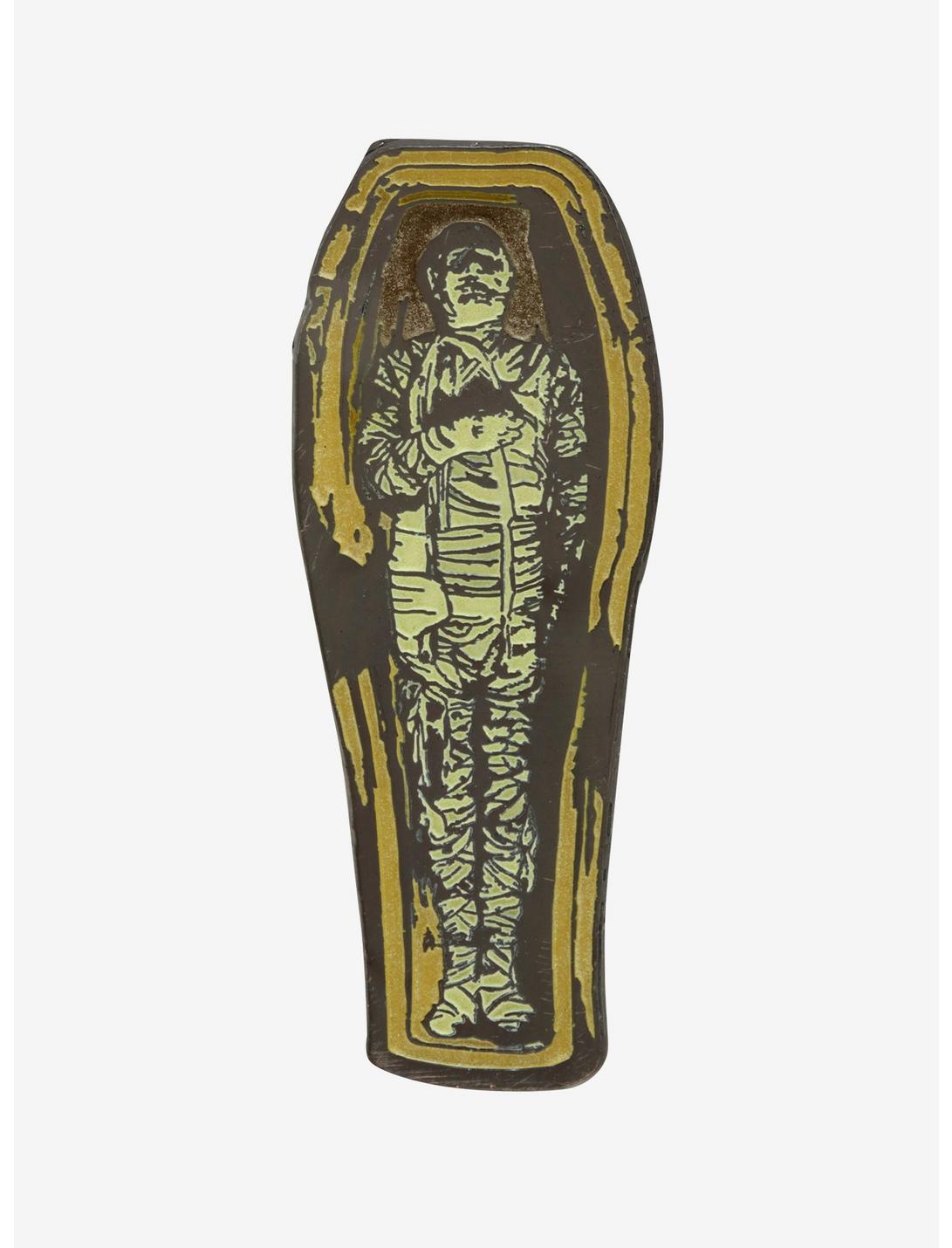 Universal Studios Monsters The Mummy Sarcophagus Glow-In-The-Dark Enamel Pin, , hi-res