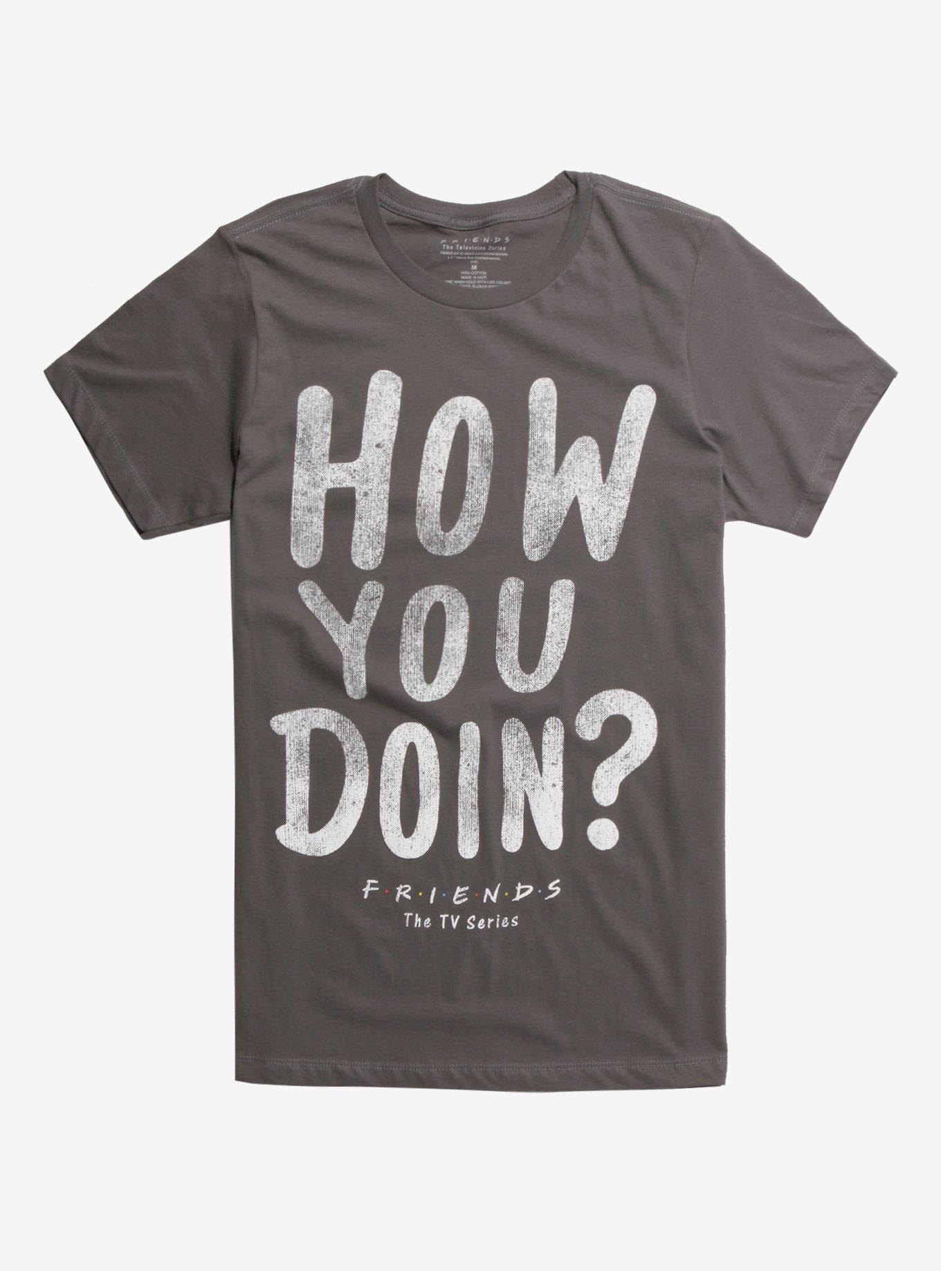 Friends Joey How You Doin'? T-Shirt, WHITE, hi-res