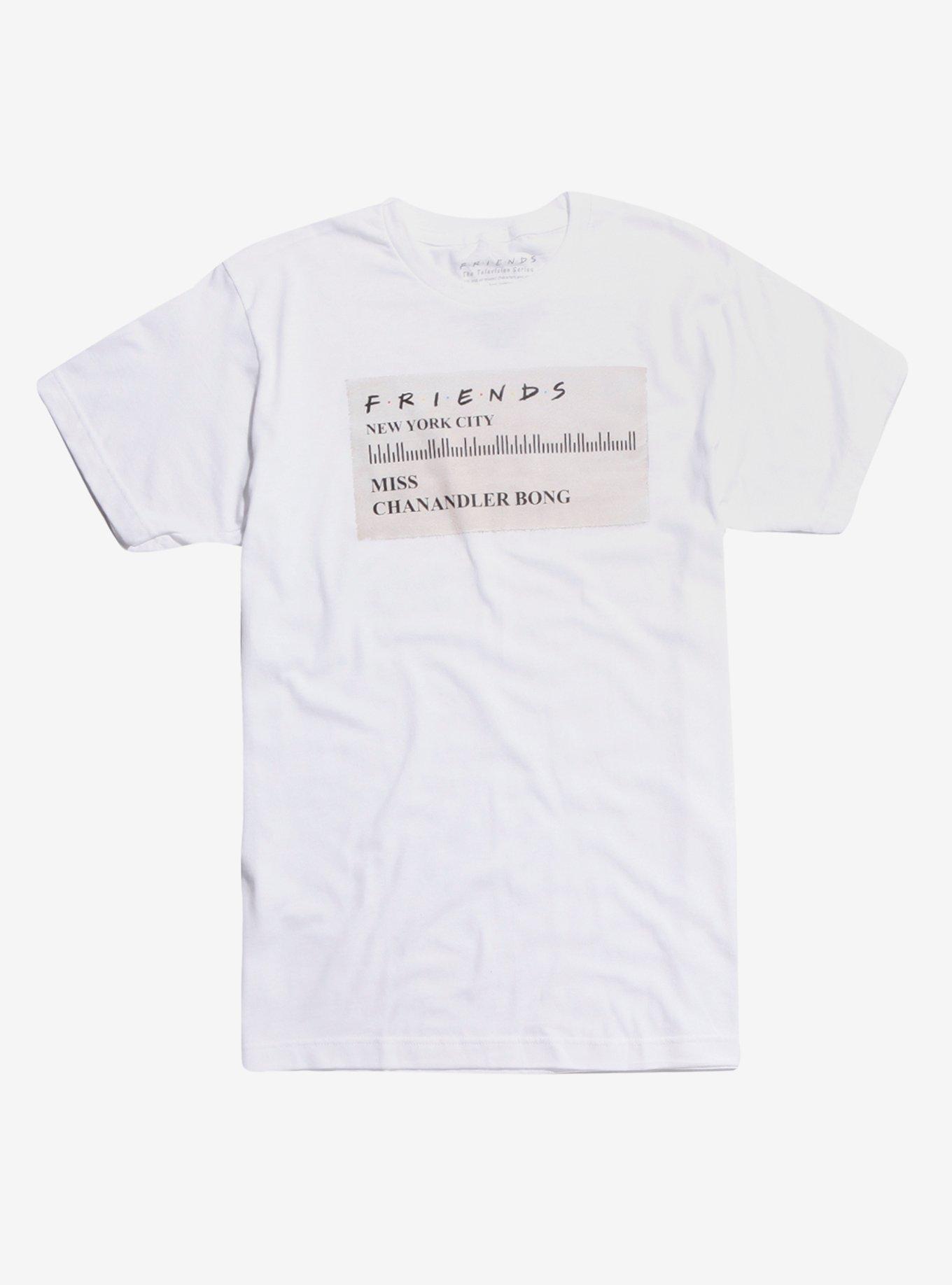 Friends TV Guide Address Label T-Shirt, MULTI, hi-res
