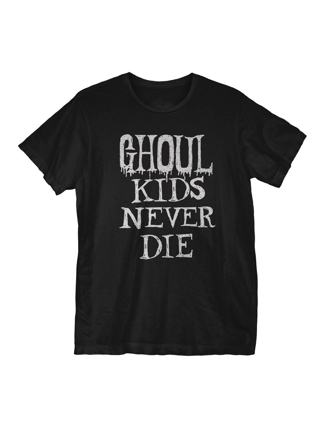 Ghoul Kids Never Die T-Shirt, BLACK, hi-res