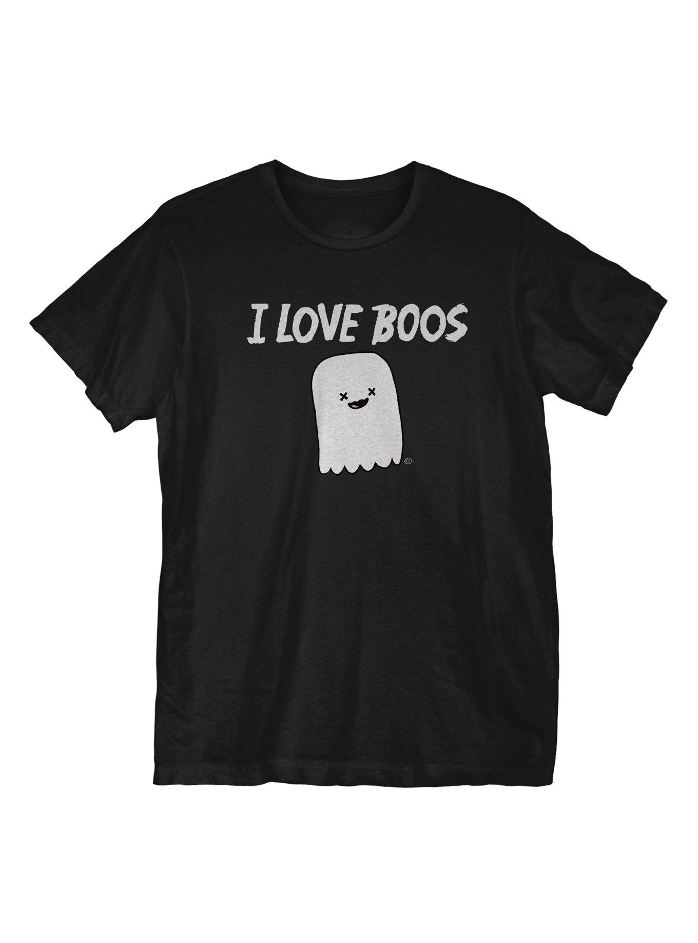 I Love Boos T-Shirt, BLACK, hi-res