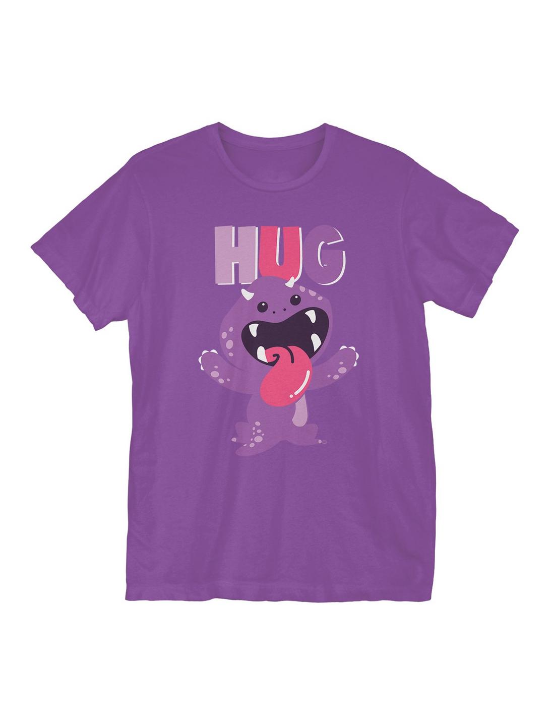 Monster Hug T-Shirt, PURPLE, hi-res