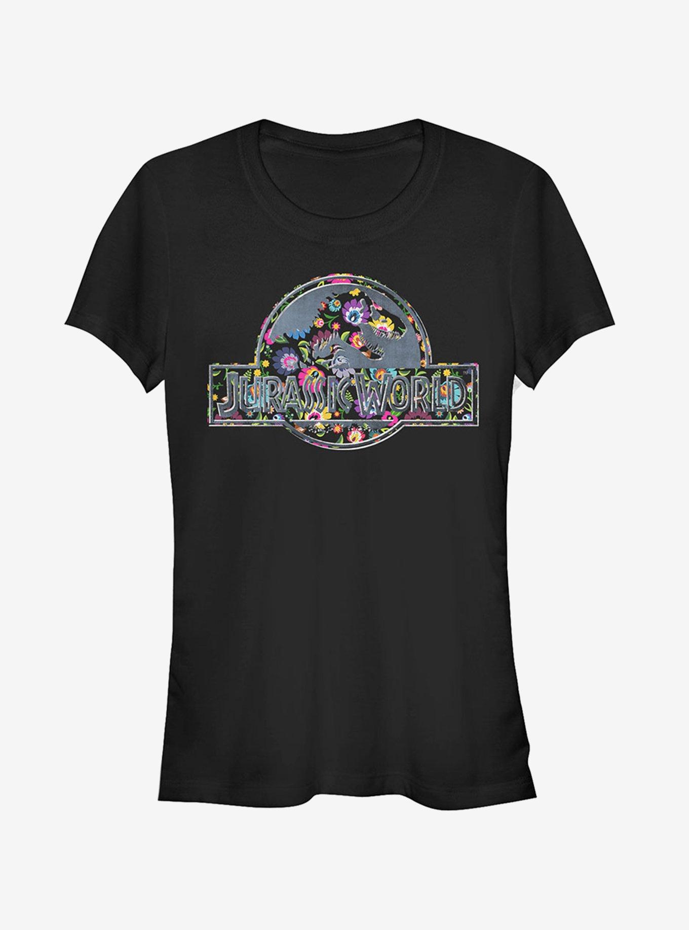 Hippie Flower Logo Girls T-Shirt