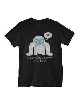 Monsters Need Love Too T-Shirt, , hi-res