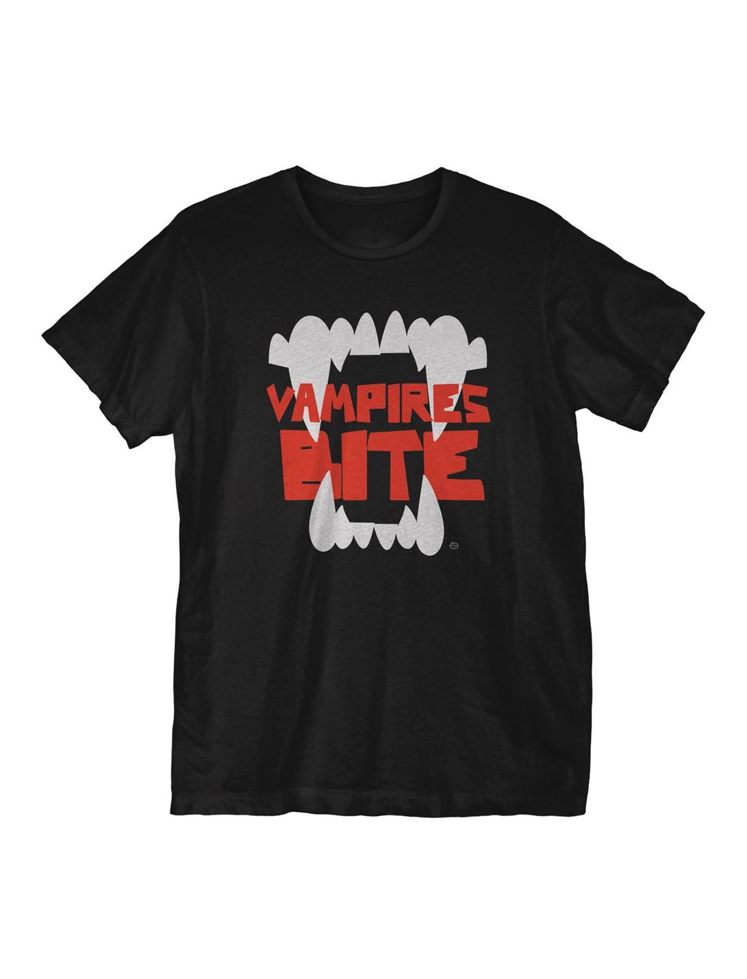 Vampire Bite T-Shirt, BLACK, hi-res