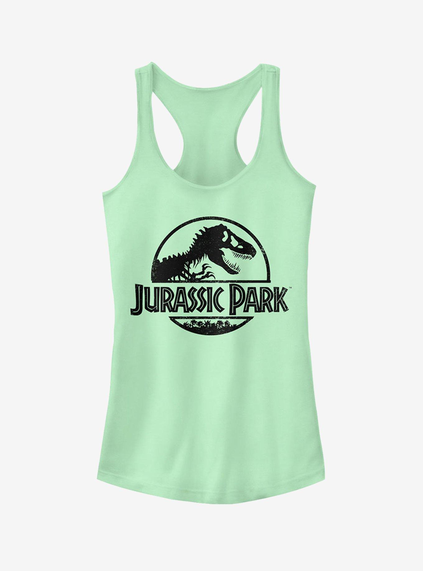 Classic Black Logo Girls Tank, MINT, hi-res